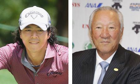 石川遼が最年少副会長に就任 青木会長再選、男子ゴルフツアー