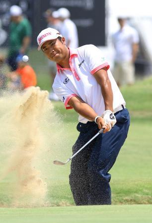 米男子ゴルフ、松山２９位に後退 第３日