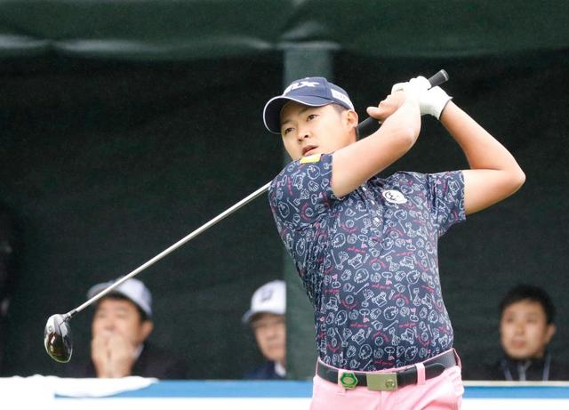 今平周吾 風雨に耐えてスコア２つ伸ばす　２勝目で結婚の祝砲打ち上げる