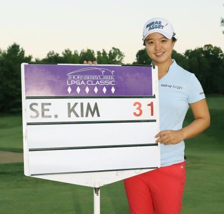 キム・セヨンが最多３１アンダー 米女子ゴルフ、畑岡２９位