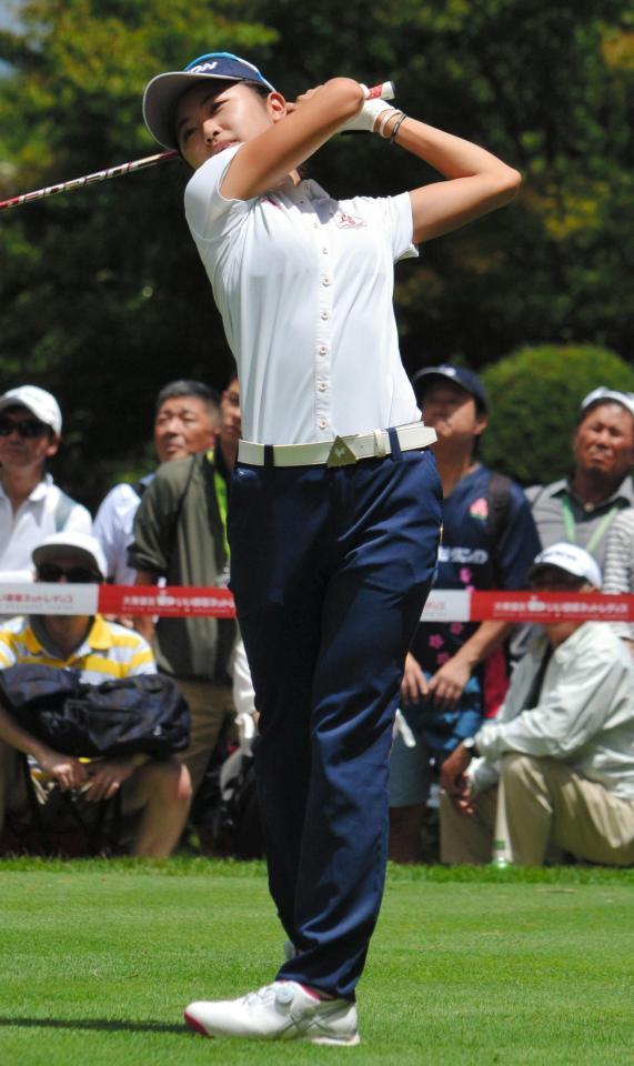 １７歳高３アマ 安田祐香 プロの舞台で堂々の自己最高３位 さらなる飛躍見据える ゴルフ デイリースポーツ Online