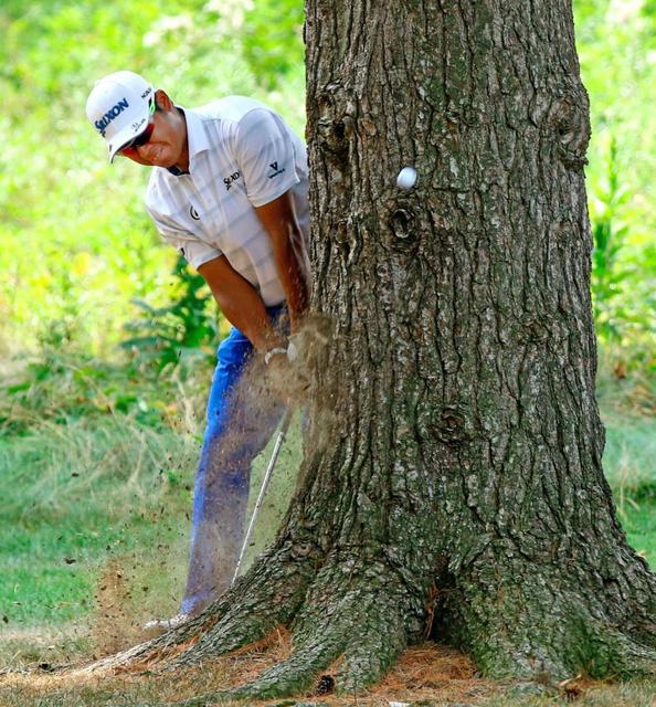 松山英樹 突然の乱調で３９位フィニッシュ　全米プロ「予選落ちすると思う」