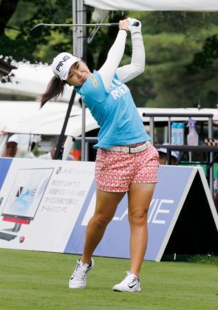 比嘉、軽井沢７２ゴルフ２連覇へ 全英女子健闘で自信