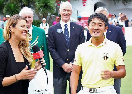 男子アマゴルフ、金谷が逆転優勝 アジア・パシフィック、松山以来