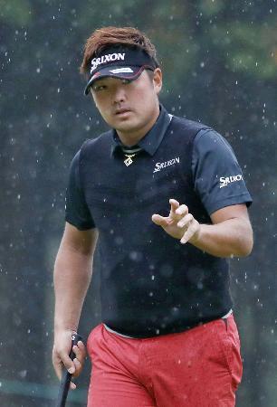 男子ゴルフ、全選手競技終わらず 三井住友第２日、悪天候で