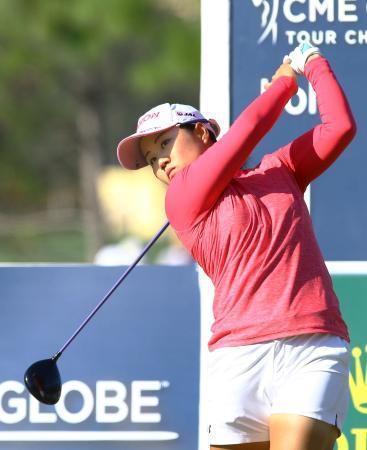 米女子ゴルフ、畑岡は１２位に 最終戦のＣＭＥツアー選手権