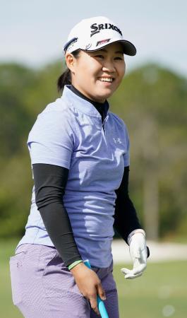 ゴルフ畑岡、２０歳のシーズンへ 米女子ツアー開幕戦に最終調整