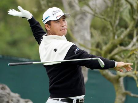 男子ゴルフ、松山英樹は２３位 全米オープン第３日