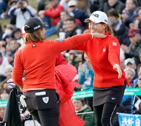 ゴルフの３ツアーズ、女子が優勝上位６人による団体対抗戦