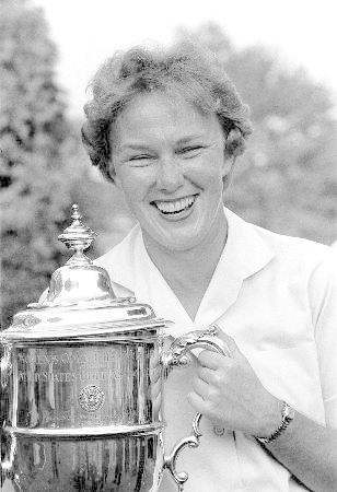 　１９６１年に全米女子オープンで優勝したミッキー・ライトさん（ＡＰ＝共同）