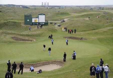 　全英オープンゴルフの開催が７月に予定されていたロイヤル・セントジョージズＧＣ＝２０１１年（共同）
