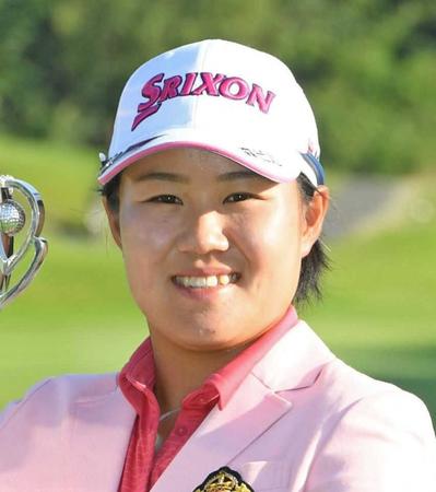 ２０１９年の「日本女子プロゴルフ選手権コニカミノルタ杯」で優勝した畑岡奈紗