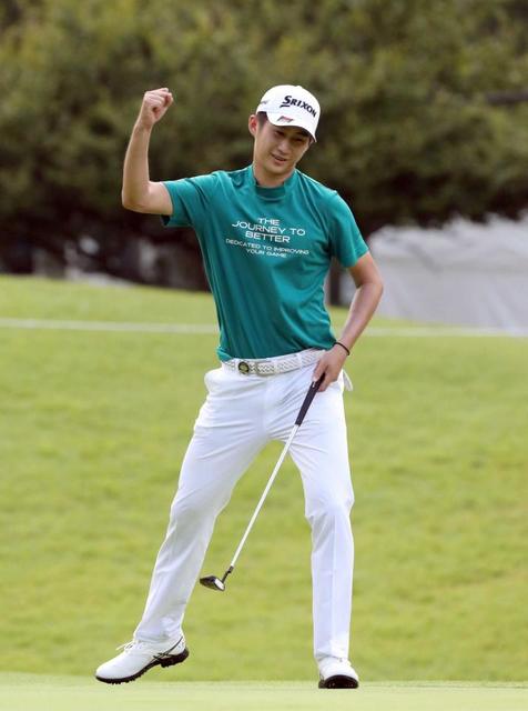 星野、ツアー３勝目　大谷翔平を参考にスイング改造成功！「努力が優勝につながった」