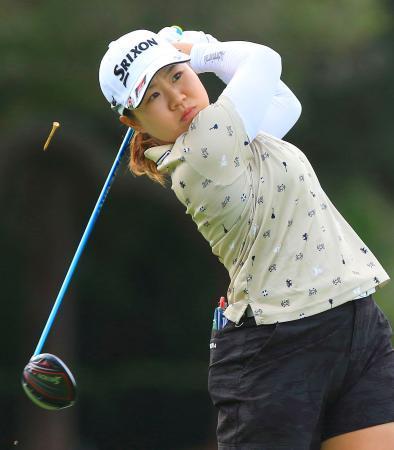 畑岡奈紗は７２、４０位に後退米女子ゴルフ第３日