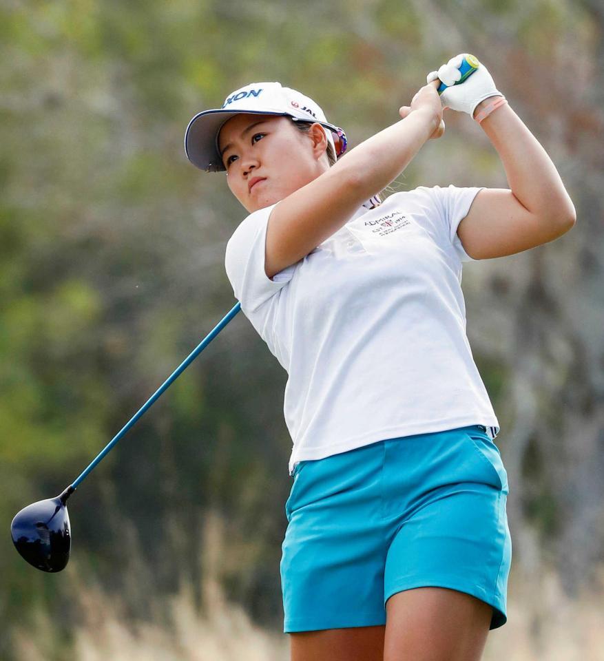 　１オーバーで４５位の畑岡奈紗（共同）