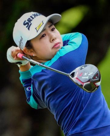 　第１日、５アンダーで首位の山下美夢有＝熊本空港ＣＣ