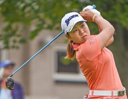 畑岡奈紗、６１で首位発進米女子ゴルフ第１日