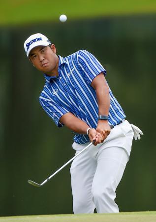 男子ゴルフ、松山は３０位に後退世界選手権第２日
