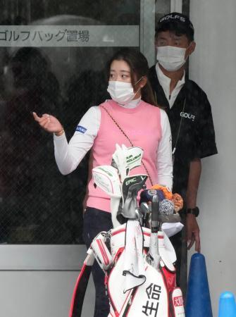 女子ゴルフは悪天候で中止ＮＥＣ軽井沢７２第２日