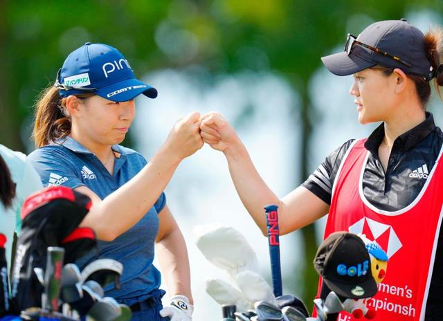 渋野日向子 イーブンパーで折り返し 米ツアーメンバー初戦初日