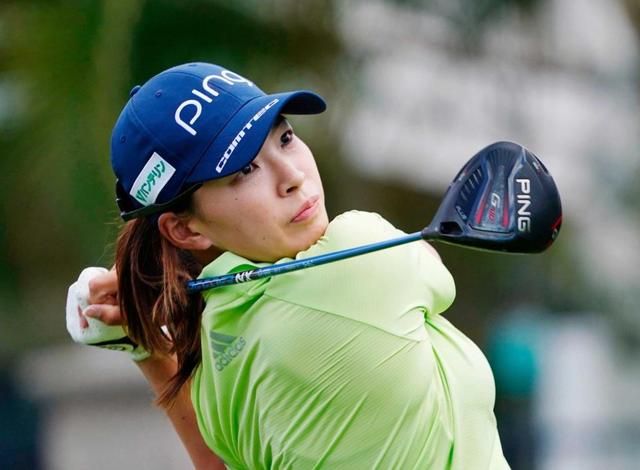 渋野日向子　通算７アンダー２位急浮上「いい位置で笑顔で終わりたい」直ドラ「明日も」