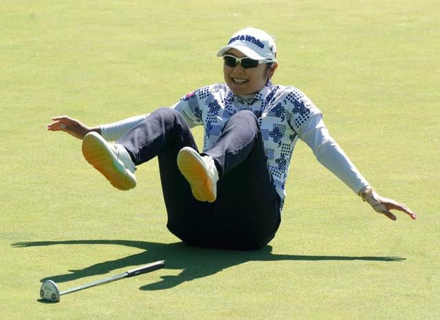 藤田さいき 思わず尻もち&涙「勝ちたかった」 通算6勝目寸前で逃す