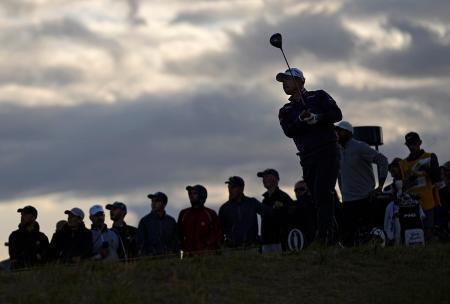 男子ゴルフ、松山は伸ばせず５５位全英ＯＰ第２日、桂川１８位