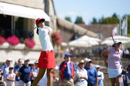 　個人４位で終えた馬場咲希＝フランス・パリ近郊、サンノムラブラテシュ（ＪＧＡ提供）