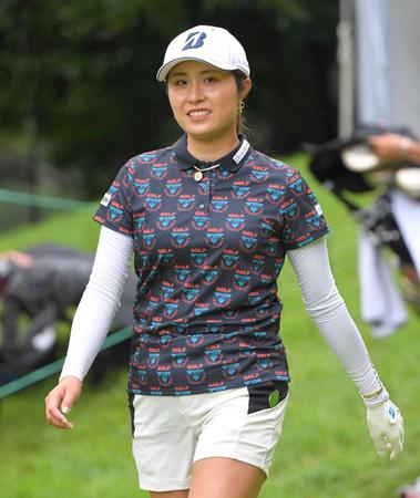 　笑顔を見せる大里桃子（撮影・北村雅宏）