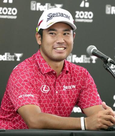 松山英樹、大会連覇へ意欲