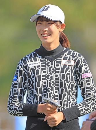 　今年最終戦へ向けて調整する馬場咲希