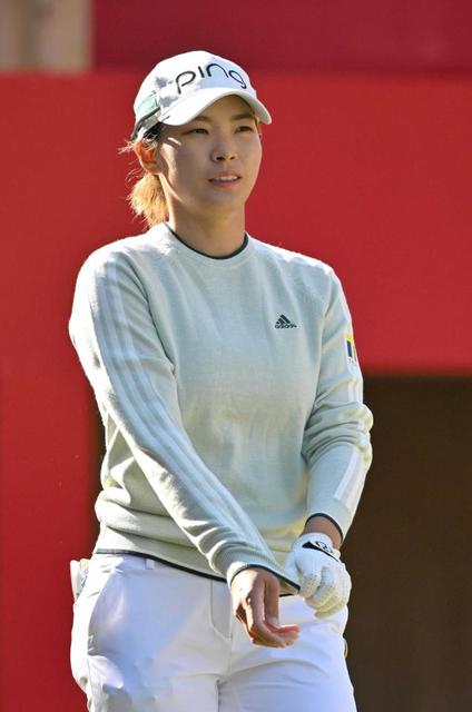 渋野日向子　１７位後退も前向く「行けるところまで行きたい」