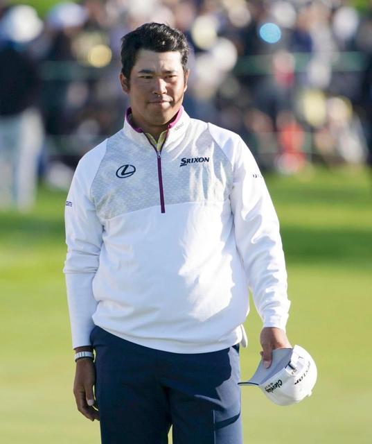 松山英樹が猛追、一時３打差２位まで迫る　最終１８番で池ポチャ