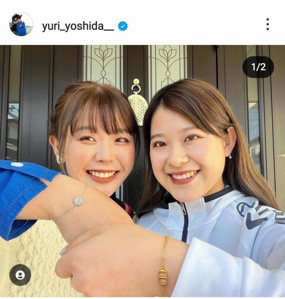 　吉田優利のインスタグラム（ｙｕｒｉ＿ｙｏｓｈｉｄａ＿）から