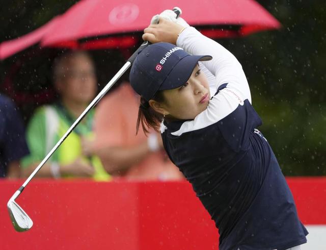 西郷真央 85の大崩れで65位 日本ツアー開幕戦を欠場しての参加も