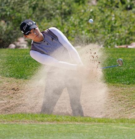 渋野、通算１３アンダー７位浮上　米女子ゴルフ第３日