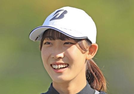 馬場咲希　笑顔の５位フィニッシュ　悪天候で中断中「マジで爆睡（笑）」→連続バーディー