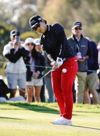 畑岡、勝は通算１０アンダー７位　米女子ゴルフ最終日