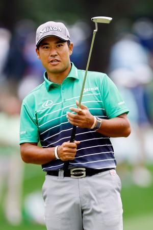 松山、ウッズらが調整　マスターズゴルフ公式練習