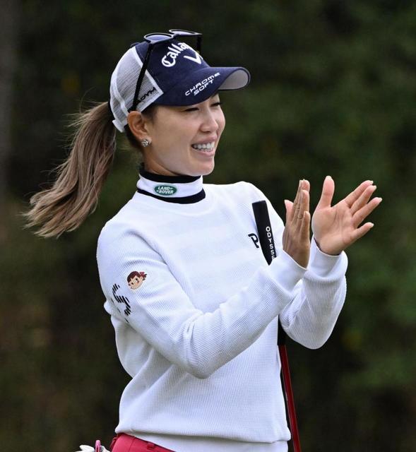 上田桃子、大会連覇へ意気込み「恥ずかしくないゴルフをしたい」