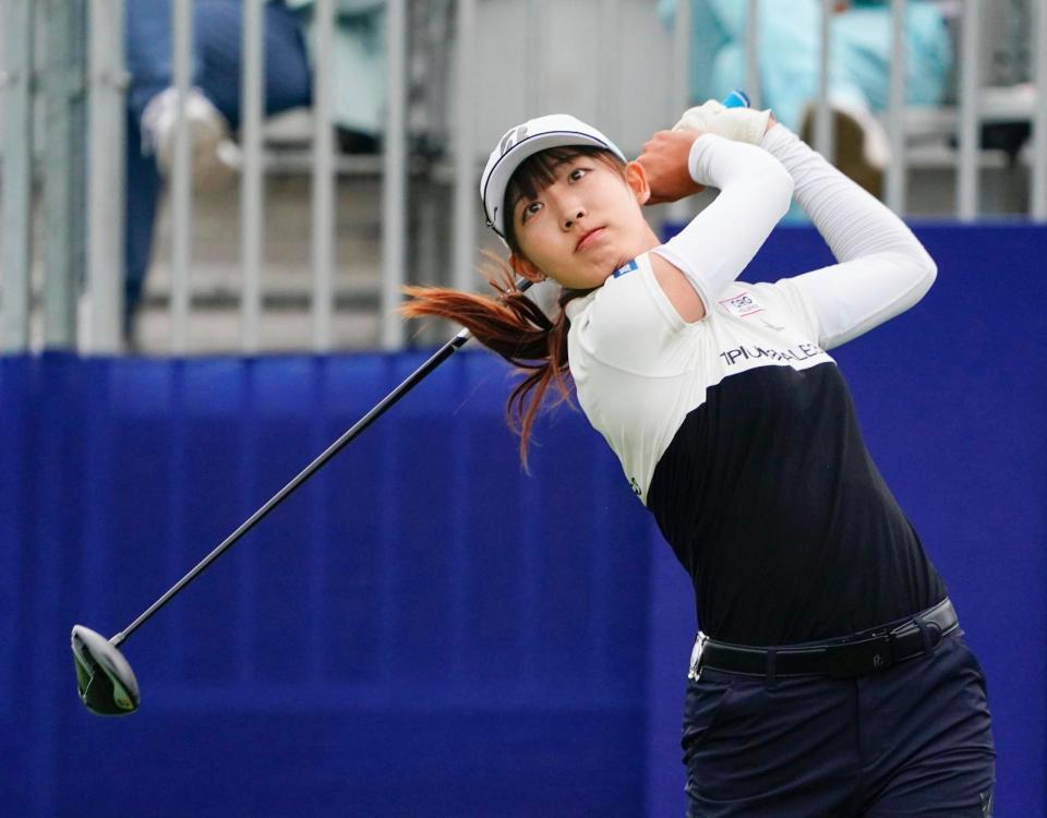 米女子ゴルフ アマチュアの馬場咲希はボギー発進 シェブロン選手権
