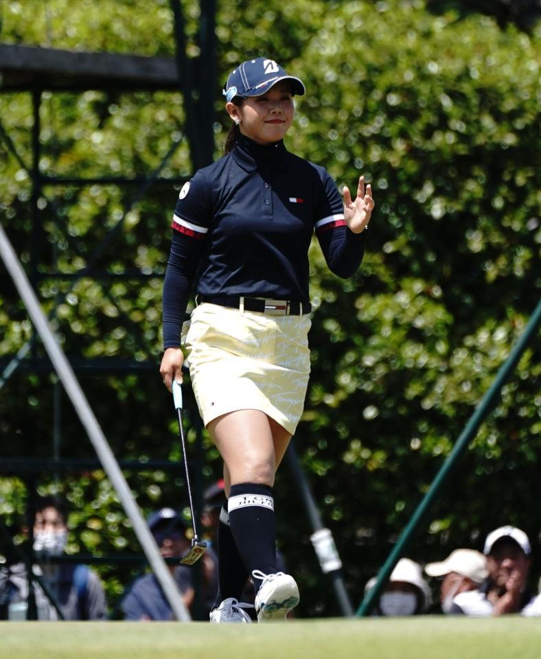 女子プロゴルファー吉田優利選手タオル＆サイン入りフォト EPSON抽選当選品 女子プロゴルファー吉田優利選手タオル＆サイン入りフォト EPSON