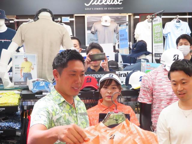 男子ゴルフ 堀川未来夢がウエア選びのこだわりを披露 ファンと