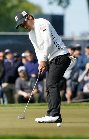 松山、比嘉は暫定４２位　全米プロゴルフ第１日