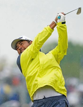 松山は９打差２０位　全米プロゴルフ第３日