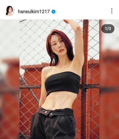 　キム・ハヌルさんのインスタグラム（＠ｈａｎｅｕｌｋｉｍ１２１７）から