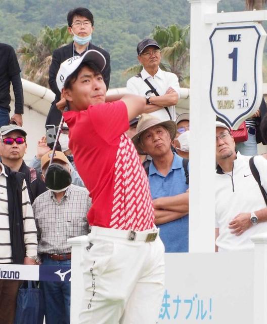 “バーディーマシン”鈴木晃祐　９バーディー！蟬川世代３人目Ｖへ２位タイ浮上