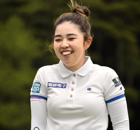 　２週連続優勝中と勢いに乗る山下美夢有