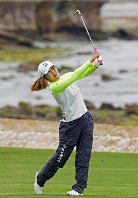 古江彩佳７位浮上　パター好調　３度目で初の決勝Ｒ進出「感覚をつかめてきている」