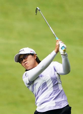 畑岡、首位と５打差９位　勝１４位、全英女子ゴルフ第３Ｒ